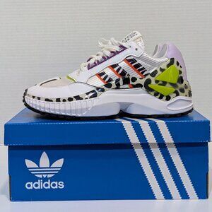 Adidas Women's ZX WAVIAN GW0517 South African City Life Leopard Print - Size 6.5